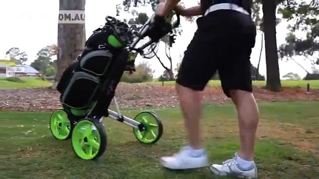 Clicgear Model 3.5+ Golf Push Cart Trolley Review смотреть онлайн