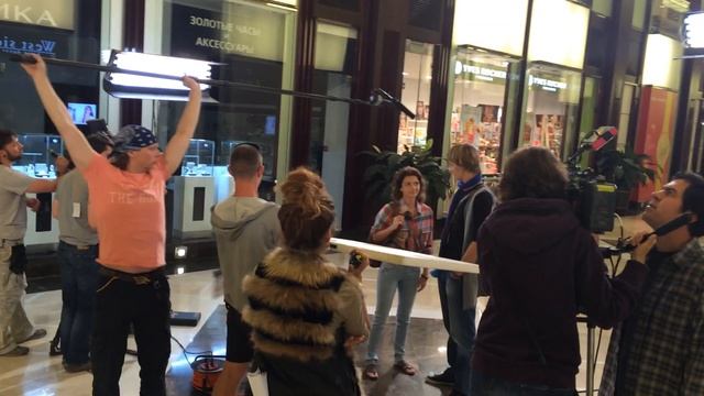 Видео со съемок "Лестница в небеса" смотреть онлайн