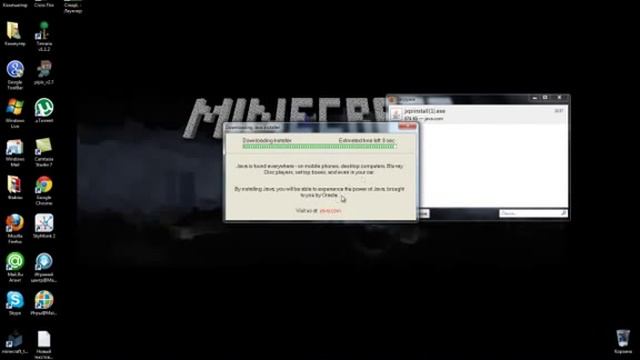 Как установить Java что бы работала майнкрафт!! смотреть онлайн