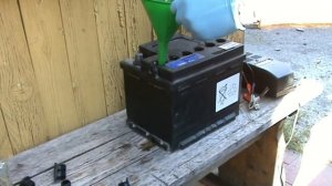 Простой способ повысить плотность аккумулятора на авто.