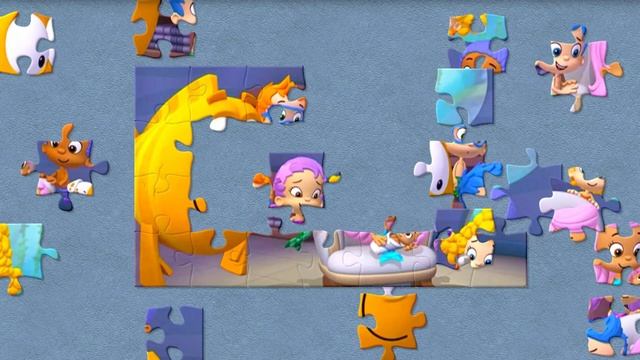 Bubble Guppies Molly Baby Puzzle Game For Kids Rompecabezas - Abuf Toys смотреть онлайн
