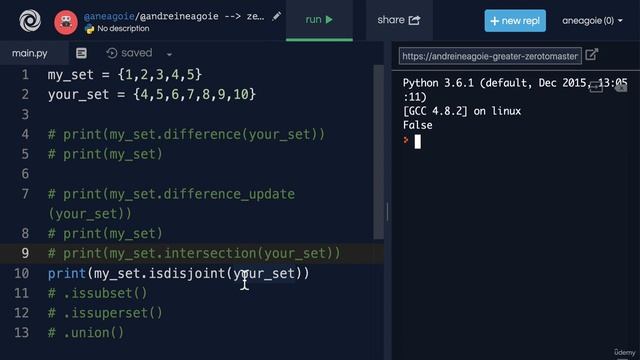 180 Sets in Python: Unleashing the Power of Unordered Collections for Data Manipulation смотреть онлайн