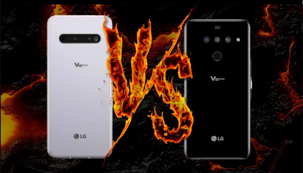 LG V60 vs V50 speedtest