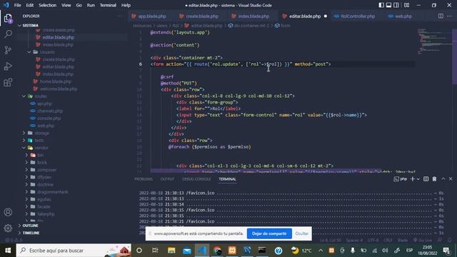 Laravel-permission | ASIGNACIÓN DE ROLES Y PERMISOS CON SPATIE LARAVEL смотреть онлайн