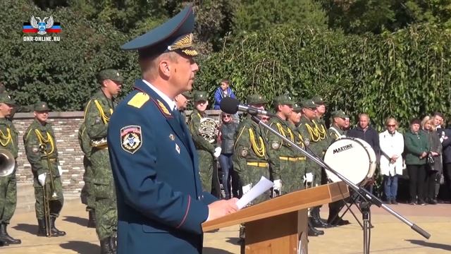 Курсантов Академии гражданской защиты торжественно привели к присяге