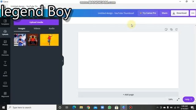 How to download canva in your pc.. and How to make Thumbnail.. смотреть онлайн