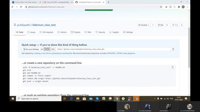 Selenium Tutorial 21: GitHub(version-control tool for source code Management) смотреть онлайн