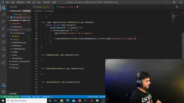 Golang Ecommerce Project - Part 8 смотреть онлайн