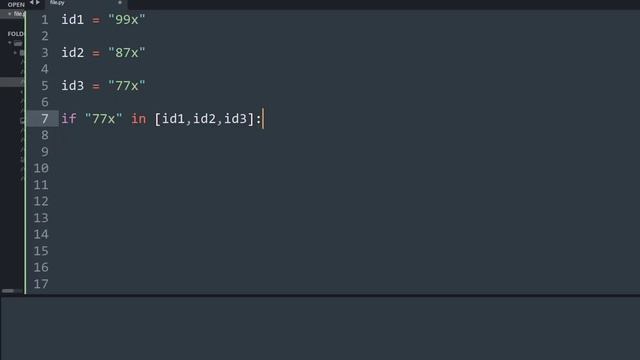 How to test multiple variables against a single value Python? смотреть онлайн