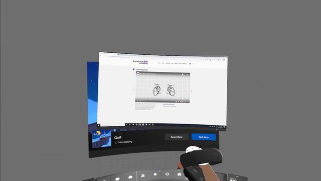 Quill Tutorial - Watching Tutorials in VR смотреть онлайн