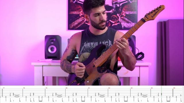 Metallica - “Crown of Barbed Wire” Guitar Cover + SOLO With On Screen Tabs (New Song 2023) смотреть онлайн
