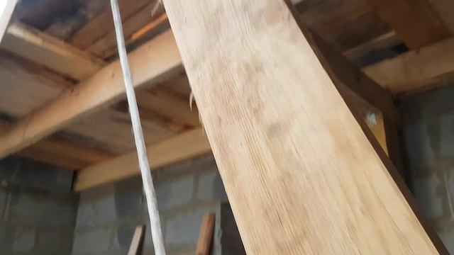 Автоклавный газобетон. Подъем блоков на второй этаж. смотреть онлайн