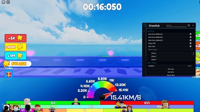 Roblox NEW Speed Race Clicker Script Exploit GUI (Pastebin 2022) смотреть онлайн