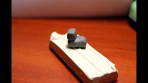 слепил мотоцикл из пластилина за 5 мин