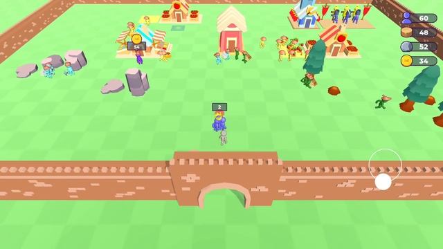 King Land Idle - Gameplay Walkthrough Part 1 Tutorial Workers Kings (iOS,Android Gameplay) смотреть онлайн