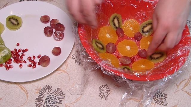 Творожный торт Фруктовый рай, творожный торт с фруктами простой рецепт, десерт без выпечки смотреть онлайн