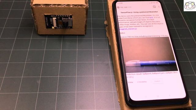 ESP32-CAM: Object Classification With Tensorflow.js