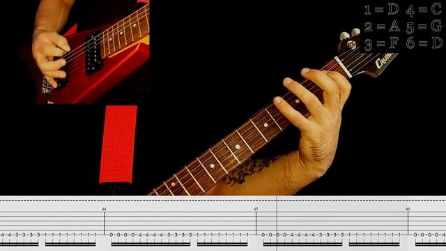 Six Feet Under - Human Target (guitar cover playthrough tabs) смотреть онлайн