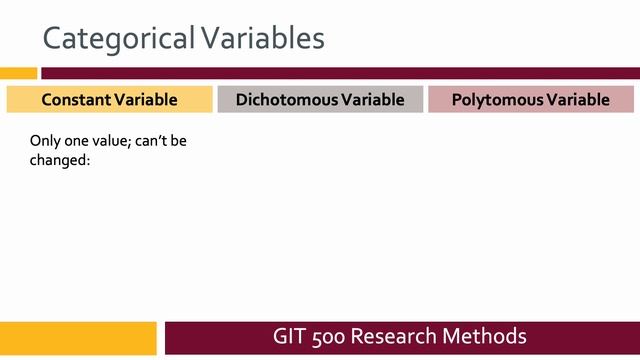 GIT 500 Lecture 5 Variables смотреть онлайн