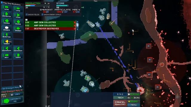 Let's Play Particle Fleet: Emergence - Part 7 [Upgrade Unlocked] смотреть онлайн