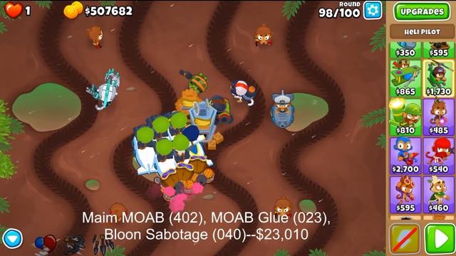 A Beginner's Guide to Late Game Support Towers in CHIMPS Mode--Round 99 смотреть онлайн