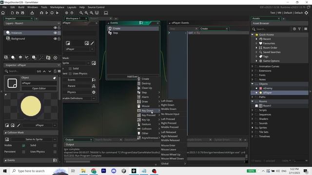 Как Сделать 2Д Шутер на Game Maker Studio за 5 Минут! смотреть онлайн