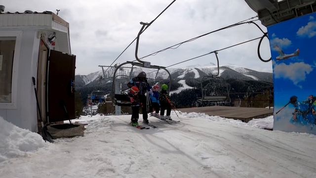 Горнолыжный курорт Архыз. Горы, лыжи, дети смотреть онлайн