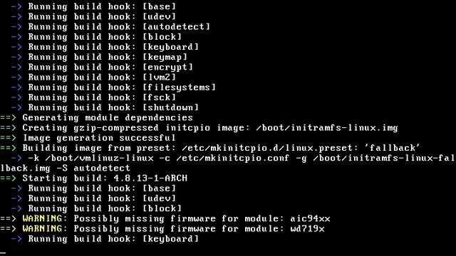 Arch Linux installs fine from archlinux-2017.01.01-dual.iso (kernel 4.8.13-1) смотреть онлайн