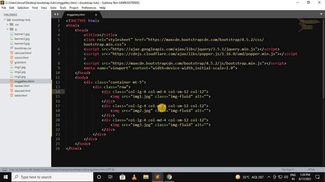 Responsive Image Gallery in Bootstrap in Hindi || Bootstrap 4 Tutorial for beginners in Hindi - 9 смотреть онлайн