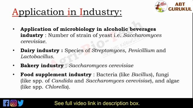 Aplication of microbiology in industry | Microbiology application смотреть онлайн