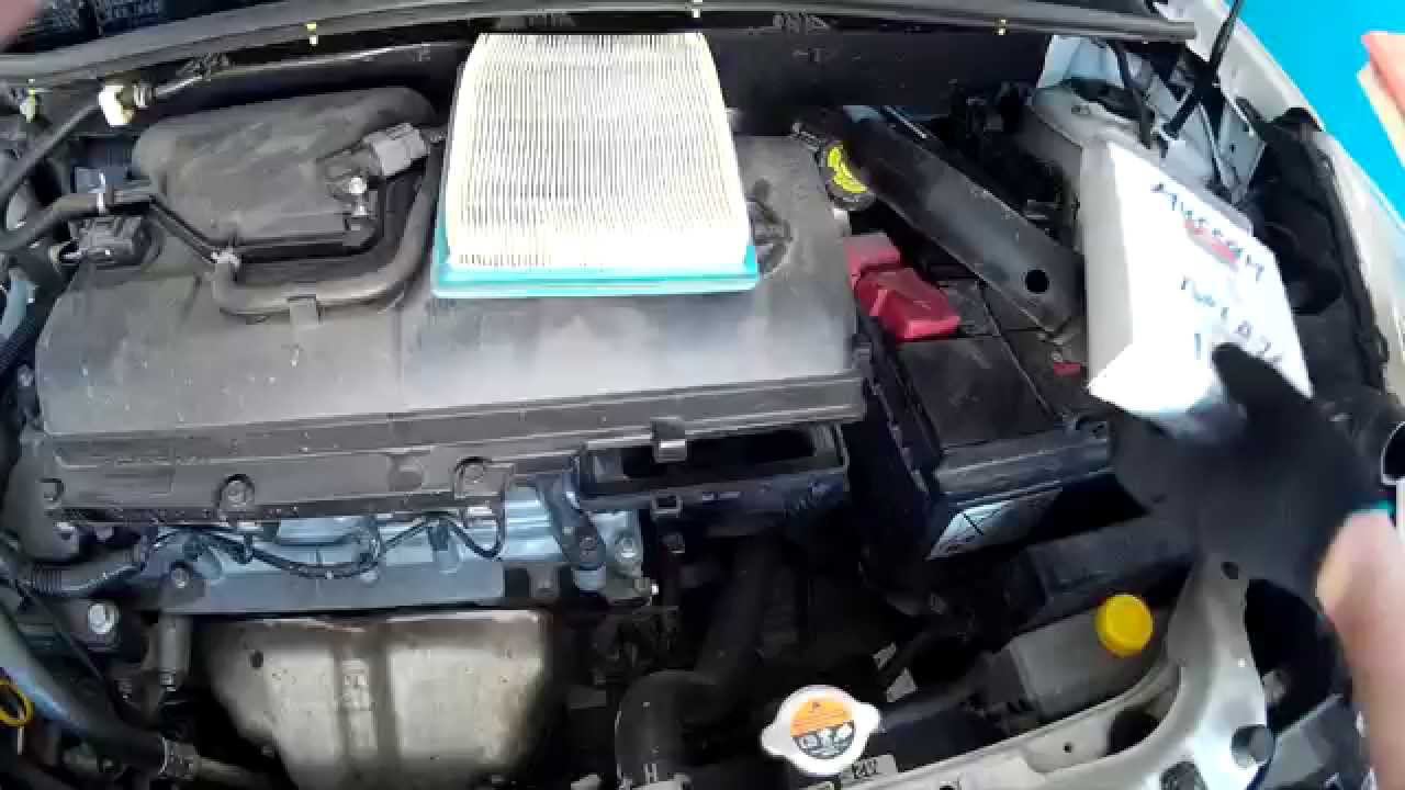 Замена воздушного фильтра ниссан ноут смотреть онлайн