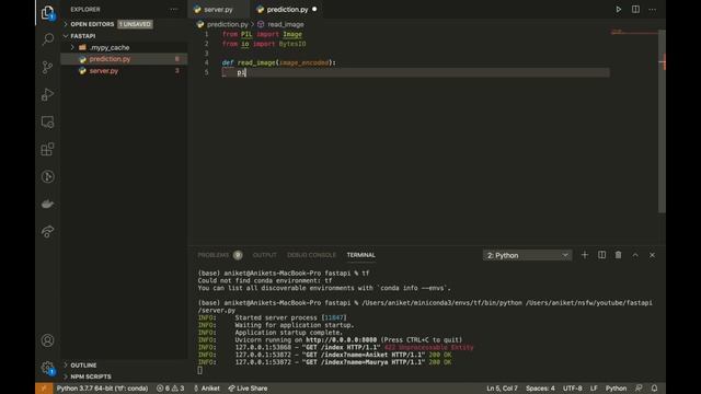 Building Image Recognition API with Python TensorFlow and FastAPI смотреть онлайн