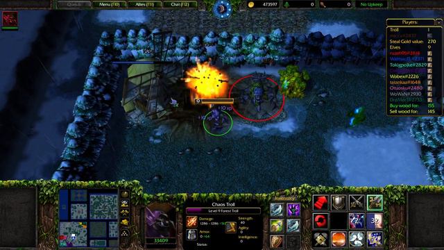 Warcraft 3 - Troll and Elves x4 2020 0.25 #107 - Red is butthurt he didn't get troll смотреть онлайн