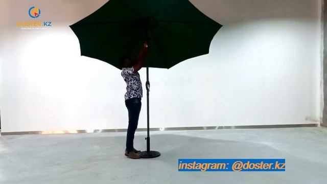 Садовый зонт с наклоном/Уличный зонт/зонт пляжный смотреть онлайн