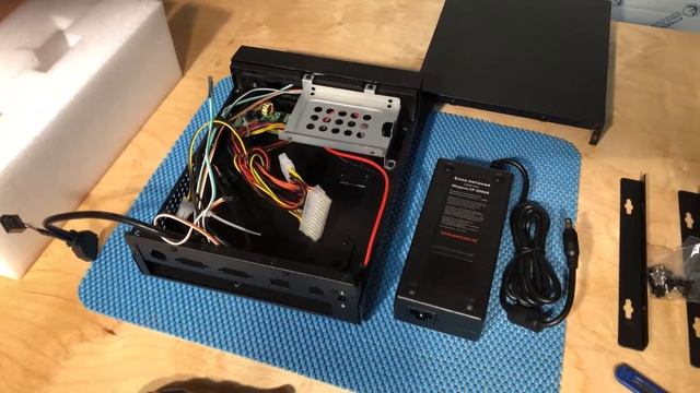 Корпус Trin U01 BK-BK-BK, mini-ITX, Slim-Desktop, USB 3.0, черный, 120W (U01) смотреть онлайн