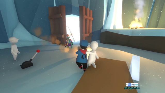 Human: Fall Flat | Amazing New Ice Map Fun Gameplay (PART-46) смотреть онлайн
