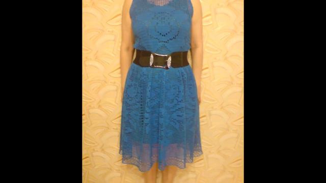 Филейное Платье Крючком - 2020 / Filetted Dress Crochet / Sirloin Kleid Haken
