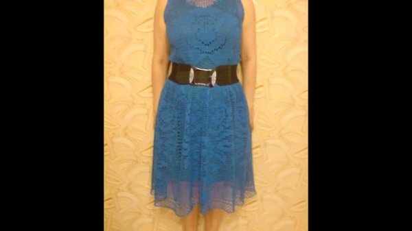 Филейное Платье Крючком - 2020 / Filetted Dress Crochet / Sirloin Kleid Haken