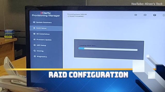 Lenovo Think Server Configuration (XClarity Controller, Raid and OS Installation) смотреть онлайн