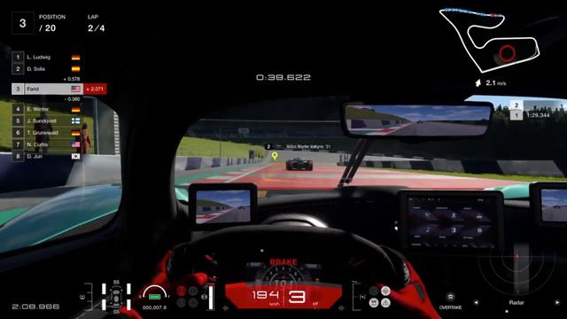 Aston Martin Valkyrie | Gran Turismo 7 | An Formula 1 racing car for the road. смотреть онлайн