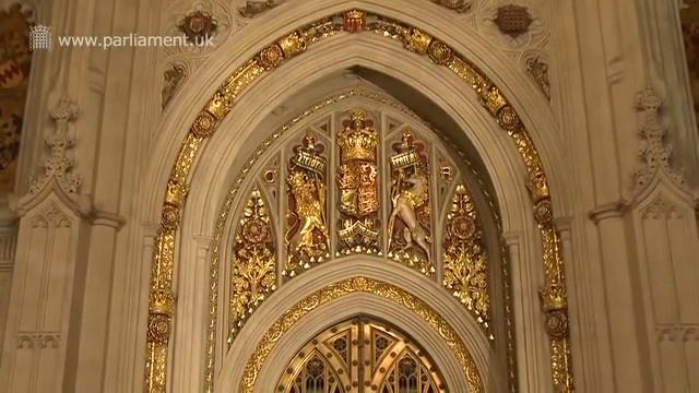 UK Parliament tour - Lobbies смотреть онлайн