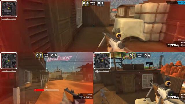 False Front Multiplayer - How To Play Splitscreen [Gameplay]