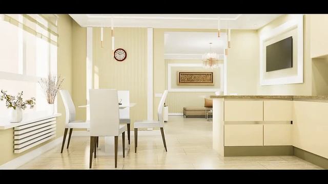 Квартира ЖК Гринада 2_ролик 10_вариант кухни-гостиной смотреть онлайн