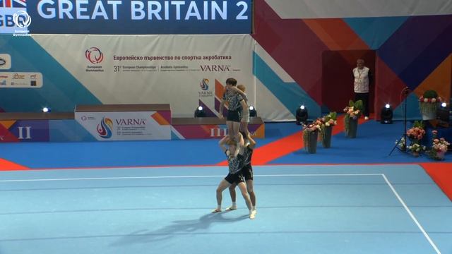 Men's Group Great Britain - 2023 ACRO EAGC Champions, 12 - 18 смотреть онлайн