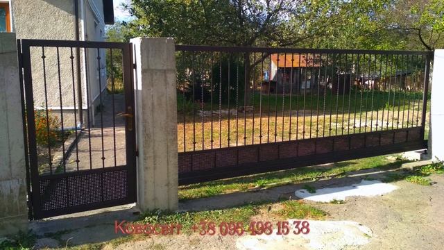 ковані ворота. кованые ворота. смотреть онлайн