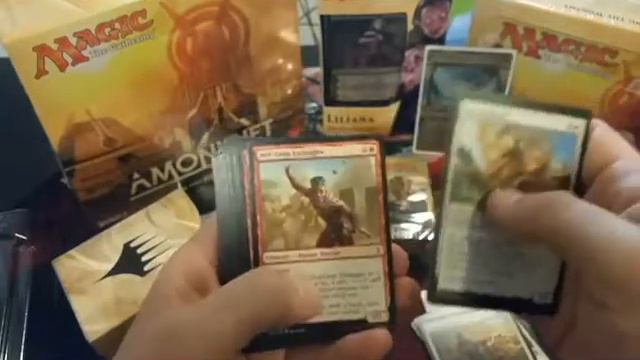 MTG AMONKHET OPENING: Gideon Planeswalker Deck смотреть онлайн