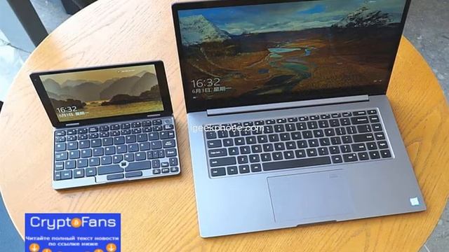 Chuwi Minibook: 8-дюймовый карманный ноутбук смотреть онлайн