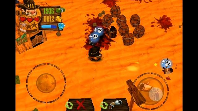 Cowboy vs. Ninjas vs. Aliens (iOS Game) - Review/Gameplay by Appyshka смотреть онлайн