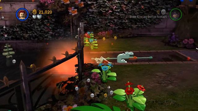 Прохождение Lego Batman 1. Сюжет за злодеев. Эпизод 1-18. Зеленые пальцы