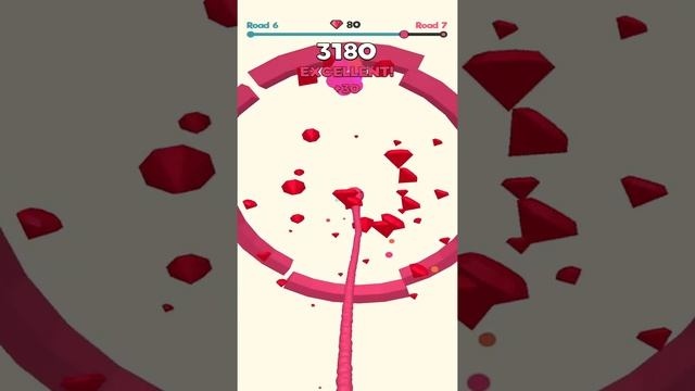 Slime Road ! Walkthrough All Levels Road 6 #shorts смотреть онлайн